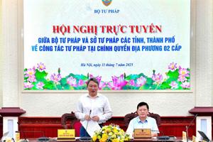 Tháo gỡ bất cập, vướng mắc về tư pháp khi thực hiện chính quyền địa phương 2 cấp