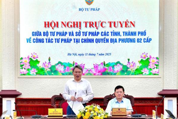 Tháo gỡ bất cập, vướng mắc về tư pháp khi thực hiện chính quyền địa phương 2 cấp