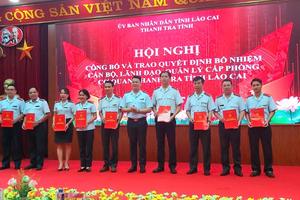 Thanh tra tỉnh Lào Cai: Tăng cường lực lượng, xây dựng bộ máy vững mạnh, hiện đại