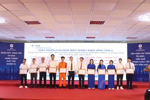 Nhiệt điện Vĩnh Tân 4: Phát huy tinh thần đoàn kết, kỷ luật, sáng tạo và trách nhiệm cao hoàn thành xuất sắc nhiệm vụ