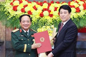 Chủ nhiệm Tổng cục Chính trị Quân đội Trịnh Văn Quyết được thăng quân hàm Đại tướng