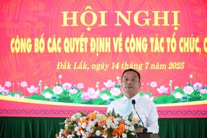 Ủy ban MTTQ Đắk Lắk kiện toàn 10 phòng ban, 3 đơn vị sự nghiệp
