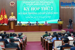 Quảng Ngãi: Khai mạc Kỳ họp thứ 2, HĐND tỉnh khóa XIII, nhiệm kỳ 2021 - 2026