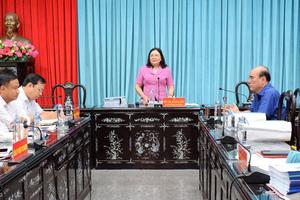 Vĩnh Long: Thẩm định văn kiện Đại hội Đảng bộ các phường nhiệm kỳ 2025-2030