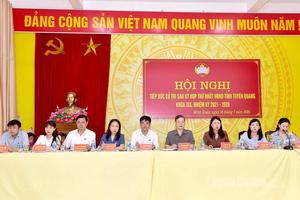 Đã có 14 lượt cử tri phường Minh Xuân kiến nghị với Tổ đại biểu HĐND tỉnh Tuyên Quang