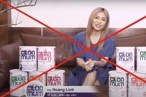 Vi phạm các quy định trong hoạt động quảng cáo, MC Hoàng Linh bị xử phạt 107,5 triệu đồng