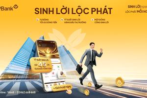 Sinh lời Lộc Phát 2.0: Tài khoản thanh toán “đẻ lãi” tới 4,5%/năm – mức sinh lời tốt nhất thị trường hiện nay