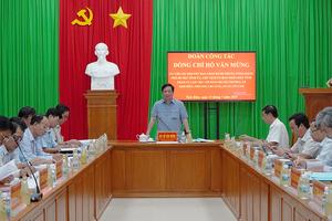 Chủ tịch UBND tỉnh An Giang kiểm tra hoạt động tại 5 xã, phường