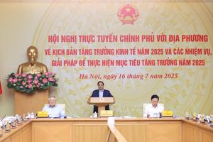 Chính phủ đặt mục tiêu tăng trưởng GDP 2025 từ 8,3-8,5%