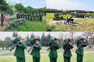 Giáo dục quốc phòng và an ninh: Không thể thay thế bằng huấn luyện nghĩa vụ