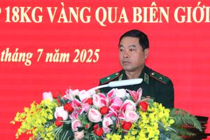 Tây Ninh: Khen thưởng các lực lượng phá đường dây vận chuyển 18kg vàng lậu qua biên giới