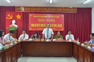 Ông Hồ Văn Mừng được chỉ định làm Bí thư Đảng ủy UBND tỉnh An Giang