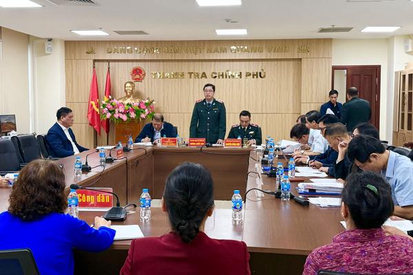 Thanh tra Chính phủ yêu cầu địa phương báo cáo kết quả tiếp dân, giải quyết khiếu nại, tố cáo trước ngày 5/8