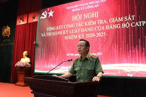 Công an Hà Nội cần triển khai giám sát trên môi trường số hóa và nền tảng dữ liệu