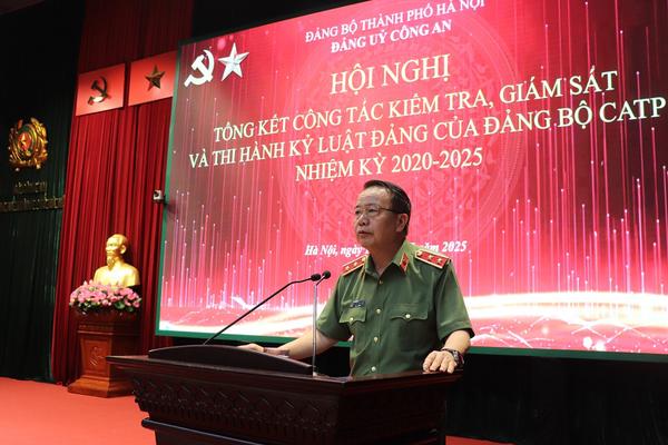 Công an Hà Nội cần triển khai giám sát trên môi trường số hóa và nền tảng dữ liệu