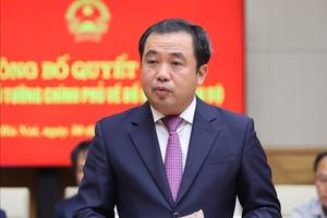 Ông Trần Đức Thắng làm quyền Bộ trưởng Bộ Nông nghiệp và Môi trường