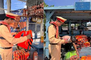 An Giang: Đẩy mạnh kiểm tra, bảo đảm an toàn giao thông trong mùa mưa bão