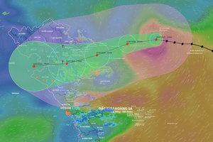 Bão số 3 có thể giật cấp 14 ở ven biển Quảng Ninh – Thanh Hoá