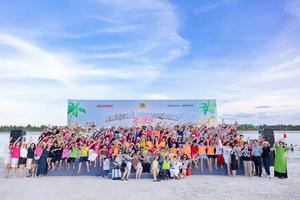 168 học sinh tiêu biểu tham gia “Trại hè yêu thương” tại Khu du lịch Quốc tế Đồi Rồng