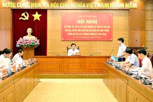 Phú Thọ sẵn sàng cho Đại hội Đảng bộ cấp xã nhiệm kỳ 2025 - 2030