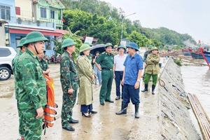 Thanh Hoá: Kiểm tra công tác ứng phó với bão số 3