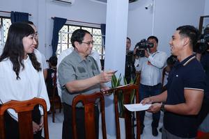 Thủ tướng Phạm Minh Chính kiểm tra mô hình chính quyền địa phương 2 cấp tại An Giang