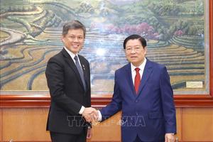 Hội đàm cấp cao Việt Nam – Singapore thúc đẩy hợp tác chiến lược toàn diện