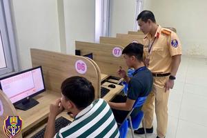 Lịch kiểm tra kiến thức pháp luật để phục hồi điểm giấy phép lái xe bị trừ