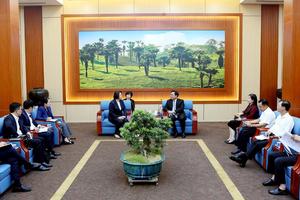 Chủ tịch UBND tỉnh Phú Thọ đề nghị Công ty Honda Việt Nam đẩy mạnh chiến lược sản xuất xanh