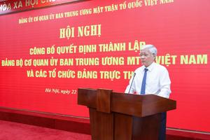 Nâng tầm vai trò lãnh đạo, đáp ứng yêu cầu tổ chức bộ máy trong tình hình mới