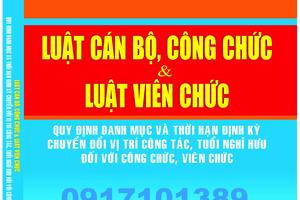 Chính phủ ban hành Kế hoạch triển khai thi hành Luật Cán bộ, công chức