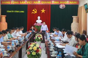 Vĩnh Long: Hội nghị thẩm định văn kiện Đại hội Đảng bộ xã nhiệm kỳ 2025-2030