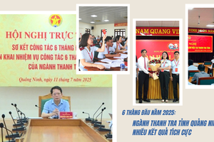 Thanh tra tỉnh Quảng Ninh 6 tháng đầu năm 2025: Kỷ cương từ những con số