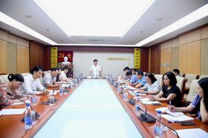 Khẩn trương hoàn thiện các công việc phục vụ Đại hội thành công tốt đẹp