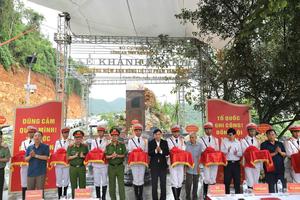 Điện Biên khánh thành Khu tưởng niệm Anh hùng liệt sỹ Phạm Văn Cường