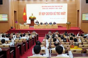HĐND tỉnh Phú Thọ thông qua 6 nghị quyết quan trọng tại Kỳ họp chuyên đề thứ Nhất