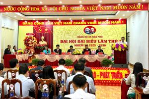 Đảng bộ xã Hòa Phú (Đắk Lắk): Quyết tâm xây dựng chính quyền gần dân, kiến tạo đô thị công nghiệp hiện đại