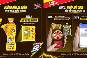 Khách hàng liên tiếp trúng iPad Air và tiền mặt nhờ uống Number 1