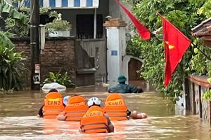 Phú Thọ: Báo động II trên sông Bùi và báo động I trên sông Bứa