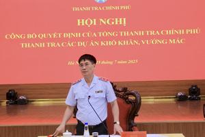 Thanh tra một số dự án đầu tư xây dựng tại Bộ Ngoại giao; Bộ Văn hóa, Thể thao và Du lịch