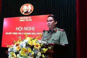 Xây dựng lực lượng Thanh tra CAND chuyên nghiệp, chính quy, tinh nhuệ, hiện đại, đáp ứng yêu cầu, nhiệm vụ trong kỷ nguyên mới