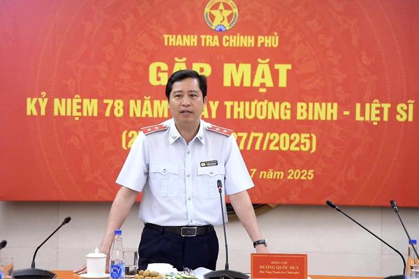 Thanh tra Chính phủ gặp mặt dịp 78 năm Ngày Thương binh - Liệt sỹ: Cùng ôn lại chặng đường lịch sử vẻ vang