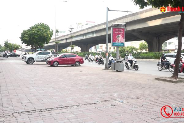 A lô Thanh tra số 30: Ghi nhận vỉa hè đường Nguyễn Xiển sau phản ánh của A lô Thanh tra