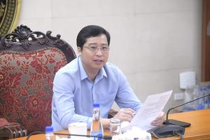 Phó Tổng Thanh tra Dương Quốc Huy làm việc với Tiểu ban Tuyên truyền Đại hội đại biểu Đảng bộ Thanh tra Chính phủ nhiệm kỳ 2025 -2030