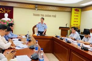 Công bố quyết định thanh tra các dự án có khó khăn, vướng mắc tại tỉnh An Giang