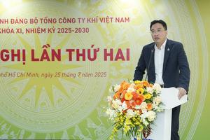 Ban Chấp hành Đảng bộ PV GAS tổ chức Hội nghị lần thứ hai, nhiệm kỳ 2025 - 2030