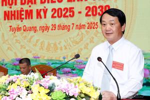 Ông Hầu A Lềnh giữ chức Bí thư Đảng ủy quân sự tỉnh Tuyên Quang