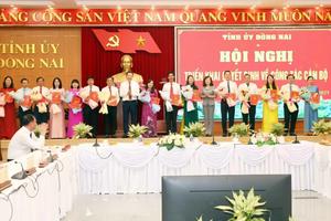 Đồng Nai: Công bố hàng loạt quyết định điều động, bổ nhiệm cán bộ từ tỉnh đến cơ sở