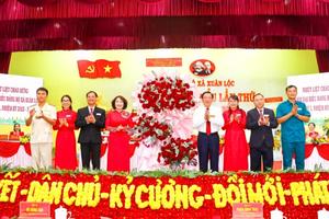 Xuân Lộc tổ chức Đại hội điểm Đảng bộ cấp xã toàn quốc: Khẳng định thế đứng mới trên nền tảng truyền thống Anh hùng
