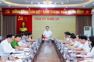 Nghệ An: Đẩy mạnh công tác nội chính, phòng chống tham nhũng trong tháng 7/2025
